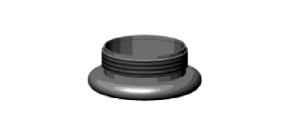 DORNBRACHT Luftsprudlerhülse ERSATZTEILE 092301015 D. 29 x 11 mm Chrom, 092301015-00 Galeriebild 1